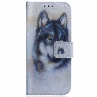 Housse Xiaomi 15 Ultra Loup Aquarelle