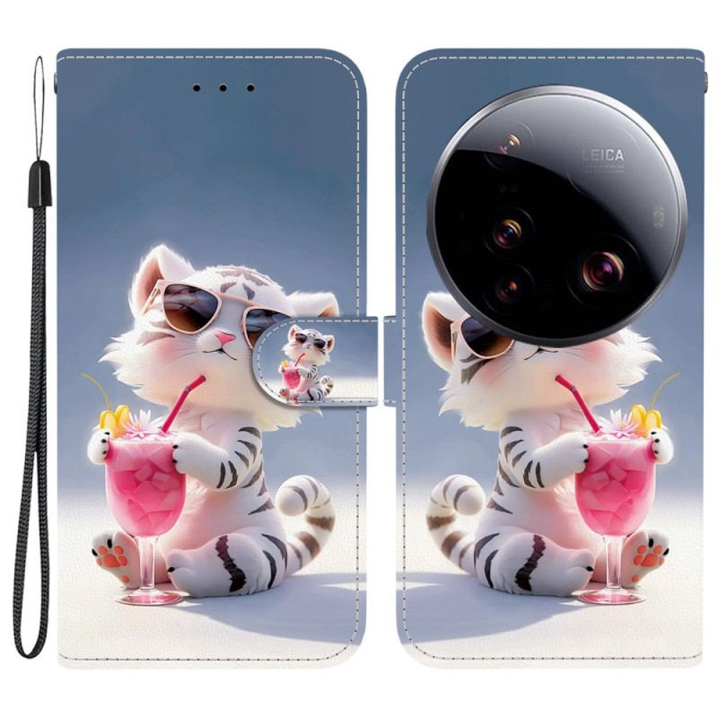 Housse Xiaomi 15 Ultra Tigre Cartoon