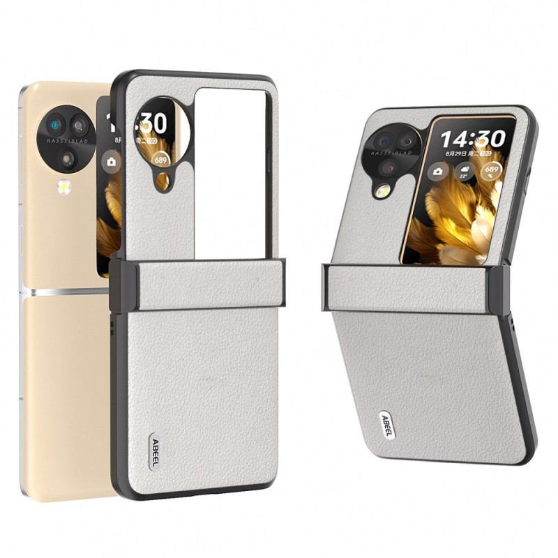 Coque Oppo Find N3 Flip Cuir Texturé ABEEL