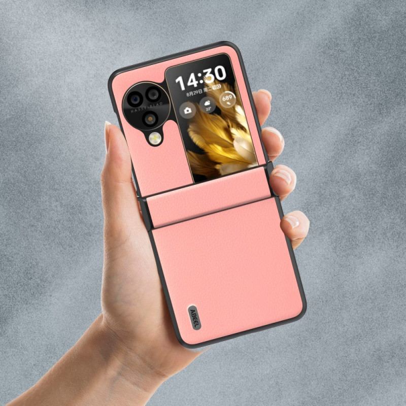 Coque Oppo Find N3 Flip Cuir Texturé ABEEL