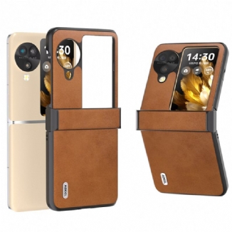 Coque Oppo Find N3 Flip Effet Cuir ABEEL