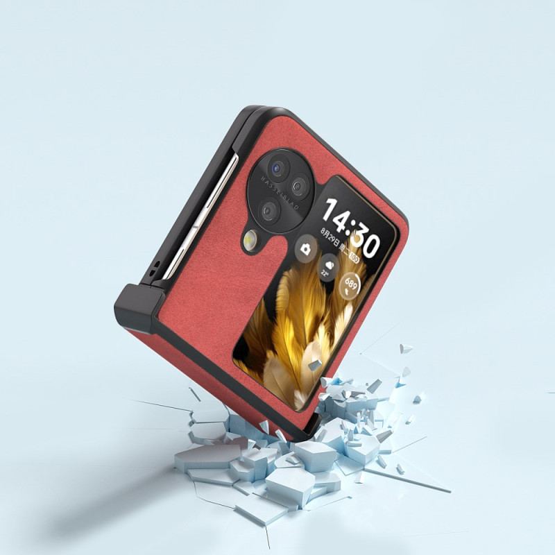 Coque Oppo Find N3 Flip Effet Cuir ABEEL