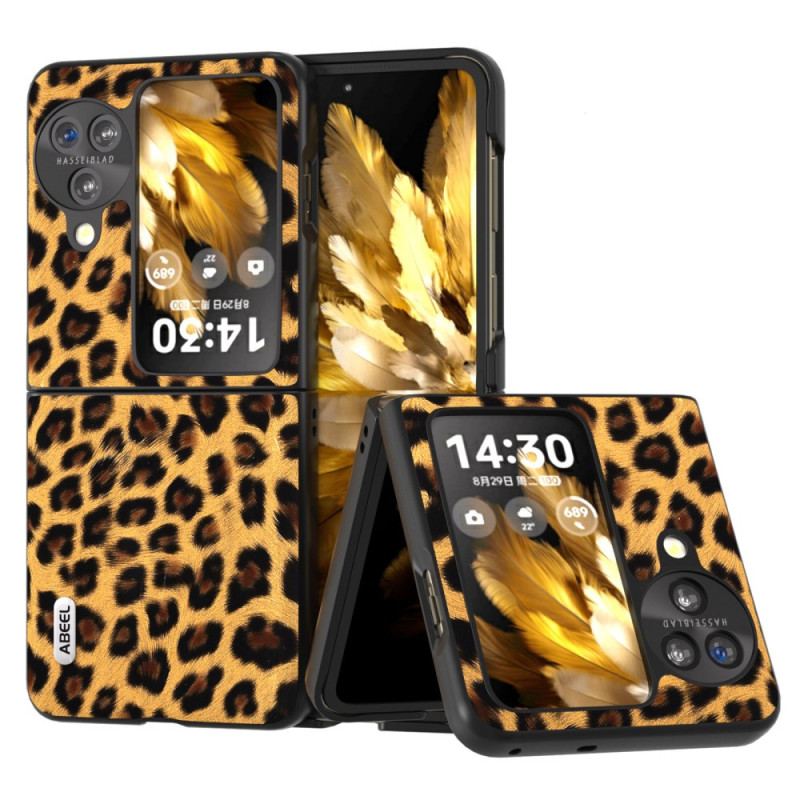 Coque Oppo Find N3 Flip Motif Léopard ABEEL