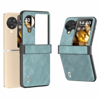 Coque Oppo Find N3 Flip Style Cuir Rétro ABEEL