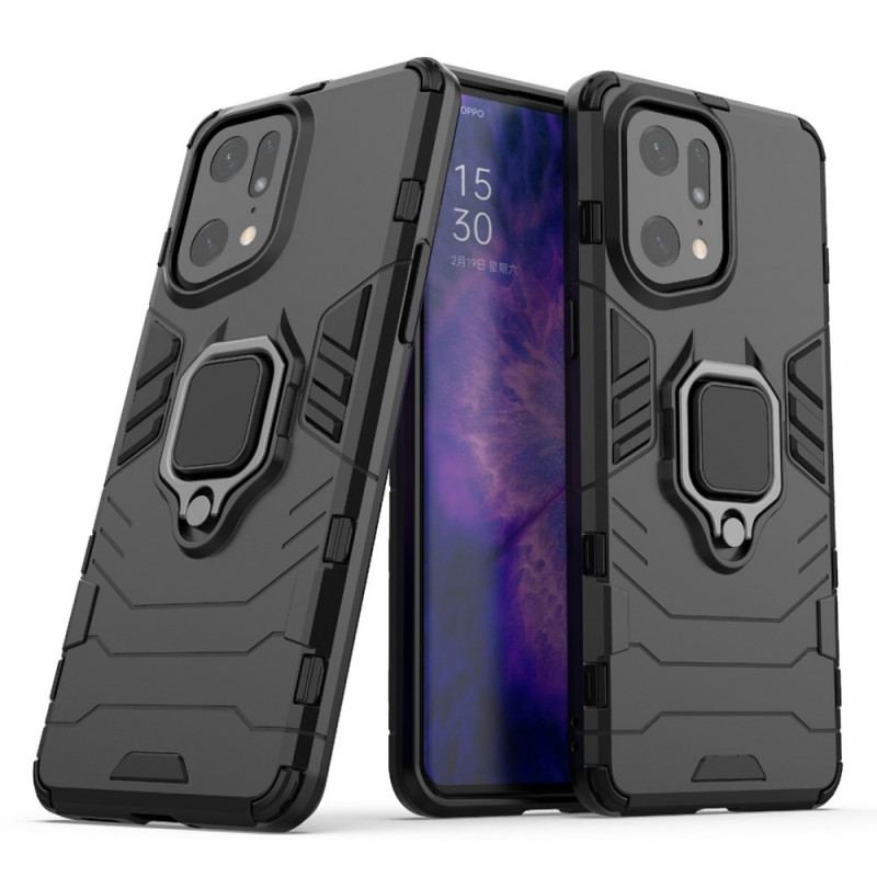 Coque Oppo Find X5 Pro Ring Résistante