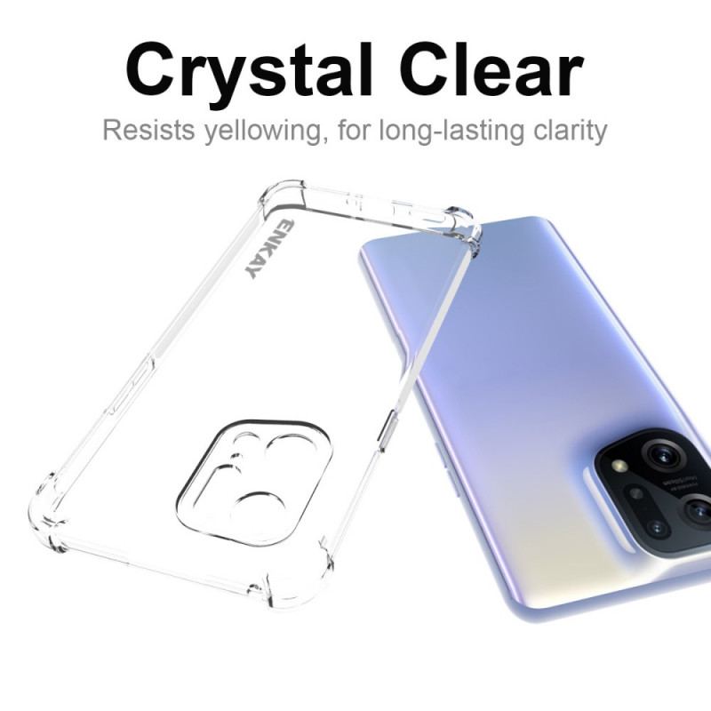 Coque Oppo Find X5 Pro Transparente ENKAY