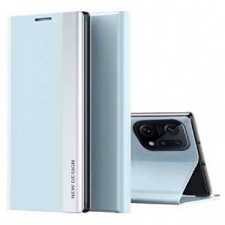 Flip Cover Oppo Find X5 Pro New Design