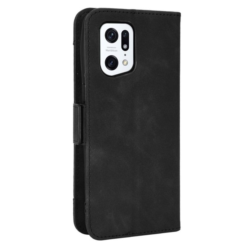 Housse Oppo Find X5 Pro Classe Première Multi-Cartes