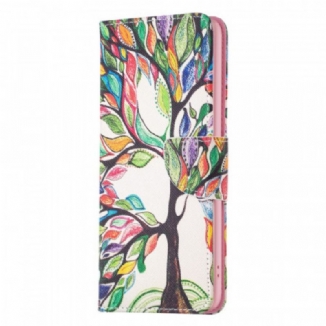 Housse Oppo Find X5 Pro Peinture Arbre