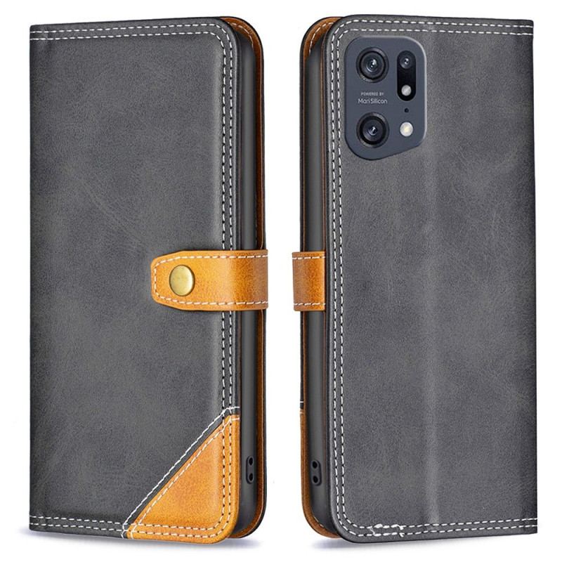 Housse Oppo Find X5 Pro Sangle Binfen Color