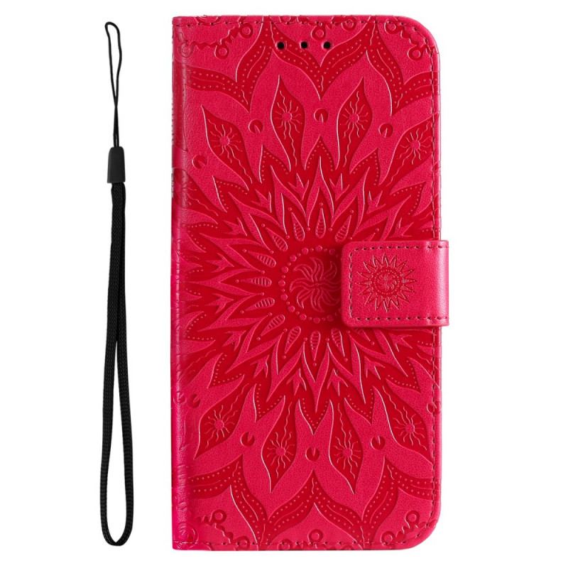Housse Oppo Find X5 Pro Soleil à Lanière