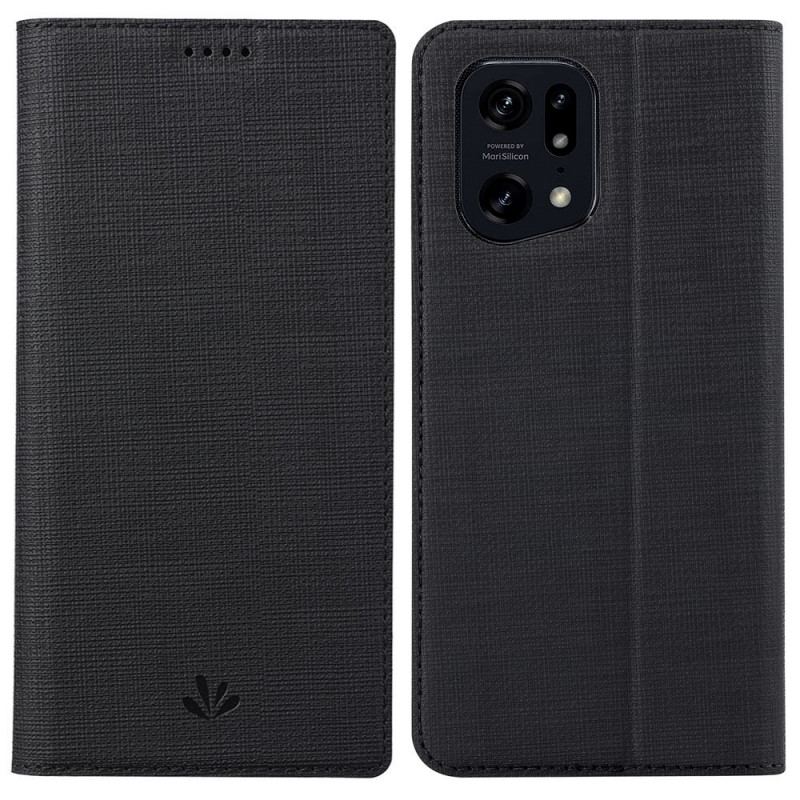 Housse Oppo Find X5 Pro Texture Tissu VILI