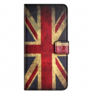 Housse iPhone 15 Drapeau Anglais Vintage