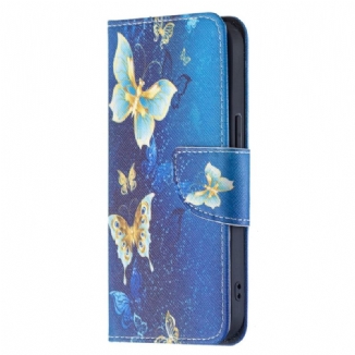 Housse iPhone 15 Papillons de Nuit