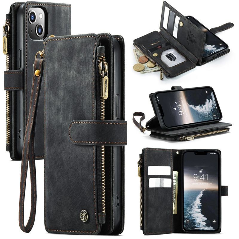 Housse iPhone 15 Porte-Monnaie CASEME