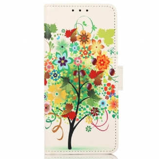 Housse Samsung Galaxy A03 Arbre Fleuri