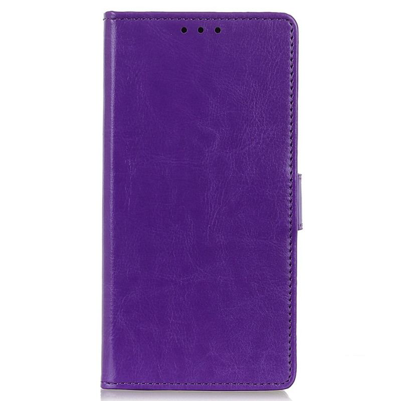 Housse Samsung Galaxy A03 Effet Cuir Brillant Simple