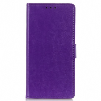 Housse Samsung Galaxy A03 Effet Cuir Brillant Simple