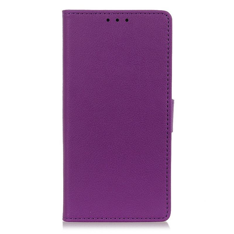Housse Samsung Galaxy A03 Effet Cuir Classique