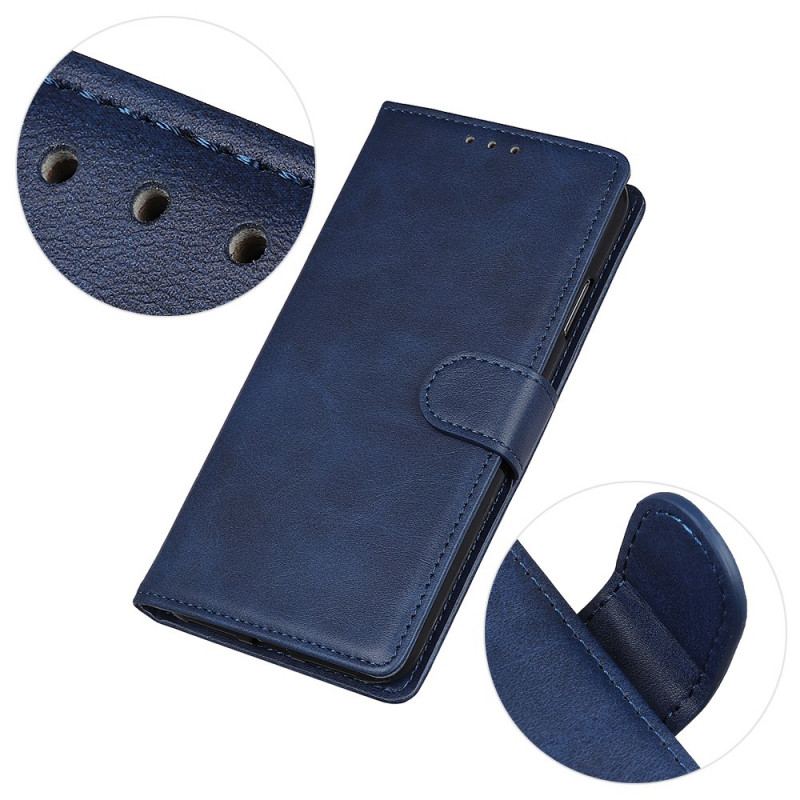 Housse Samsung Galaxy A03 Effet Cuir Mat