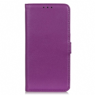 Housse Samsung Galaxy A03 Simili Cuir Litchi Premium