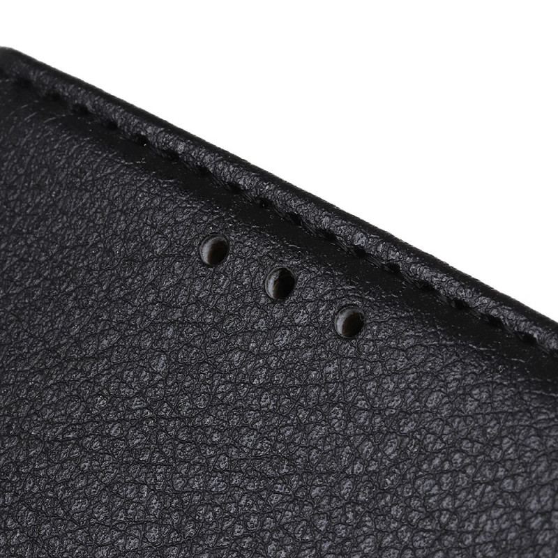 Housse Samsung Galaxy A03 Simili Cuir Litchi Premium