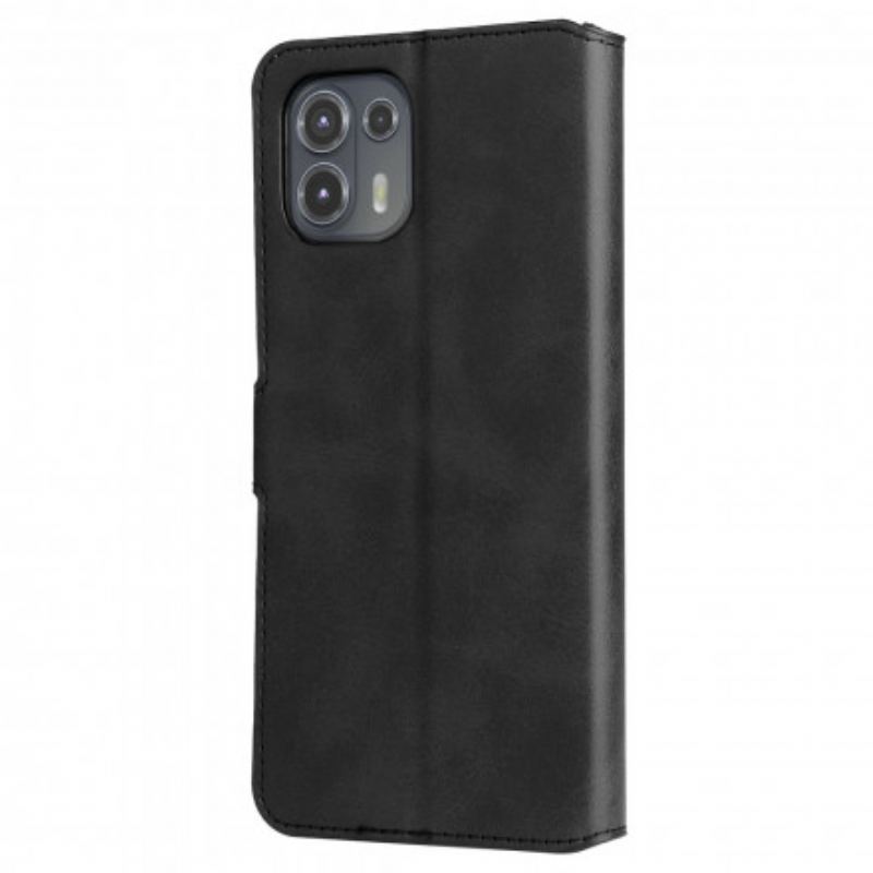 Housse Motorola Edge 20 Lite Simili Cuir New Colors