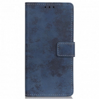 Housse Motorola Edge 20 Lite Simili Cuir Vintage