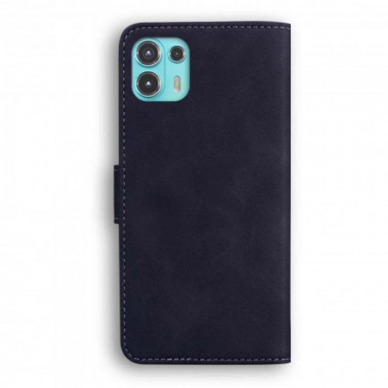 Housse Motorola Edge 20 Lite Style Cuir Vintage Couture
