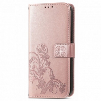 Housse Motorola Edge 20 Lite Trèfle Quatre Feuilles