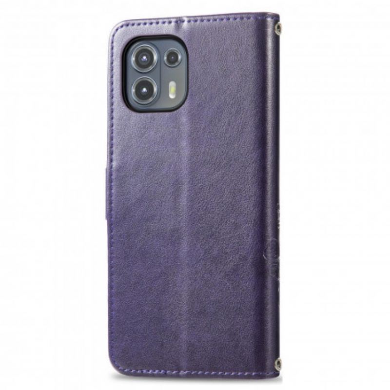 Housse Motorola Edge 20 Lite Trèfle Quatre Feuilles