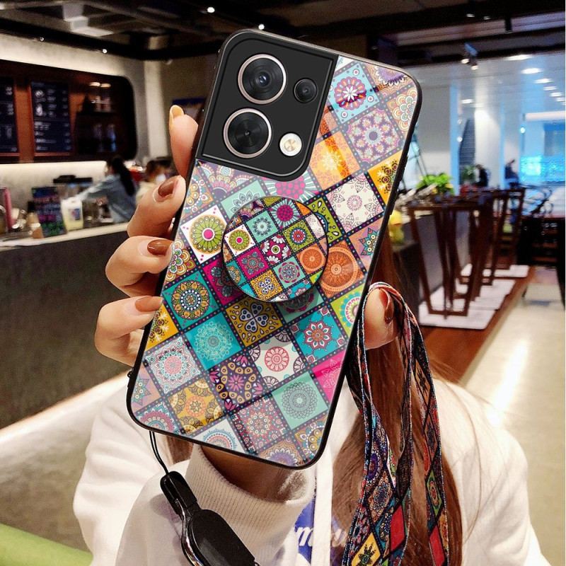 Coque Oppo Reno 8 Patchwork