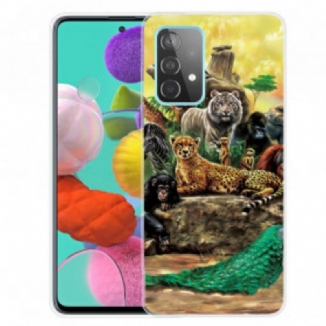 Coque Samsung Galaxy A32 4G Animaux Safari