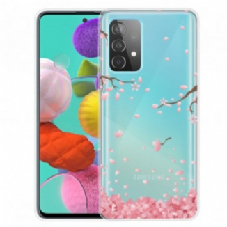 Coque Samsung Galaxy A32 4G Branches à Fleurs