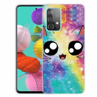 Coque Samsung Galaxy A32 4G Chat Cartoon