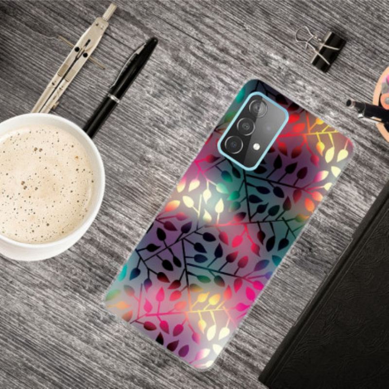 Coque Samsung Galaxy A32 4G Feuilles