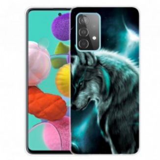 Coque Samsung Galaxy A32 4G Loup Royal
