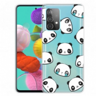 Coque Samsung Galaxy A32 4G Pandas Sentimentaux