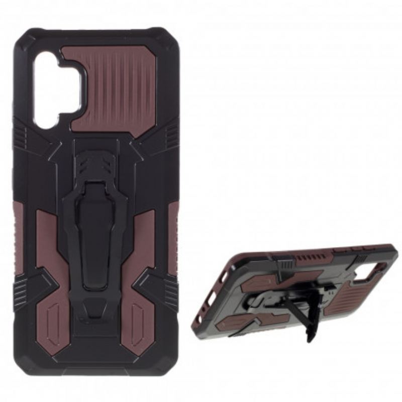 Coque Samsung Galaxy A32 4G Robot avec Pince Ceinture