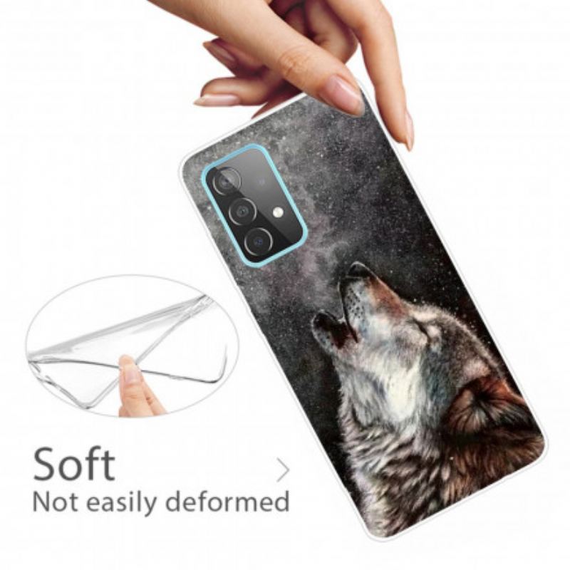 Coque Samsung Galaxy A32 4G Sublime Loup