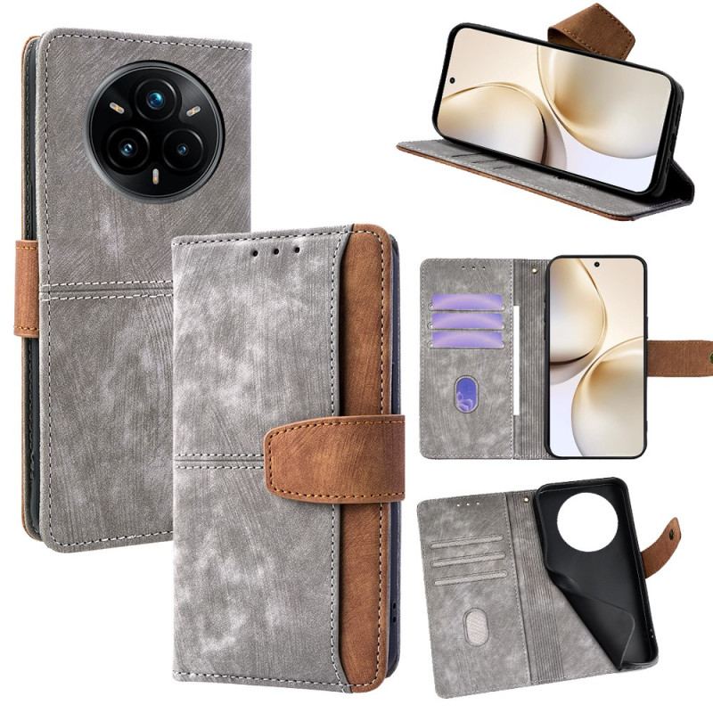 Housse Realme 14 Pro Plus 5G Blocage RFID Design Vintage