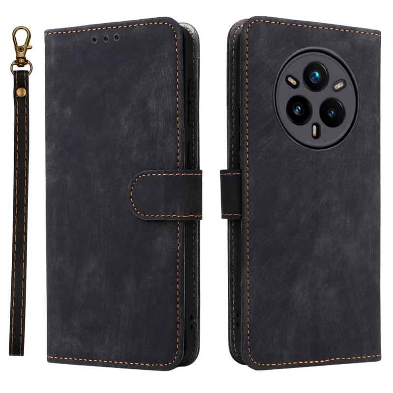 Housse Realme 14 Pro Plus 5G Effet Daim avec Protection RFID