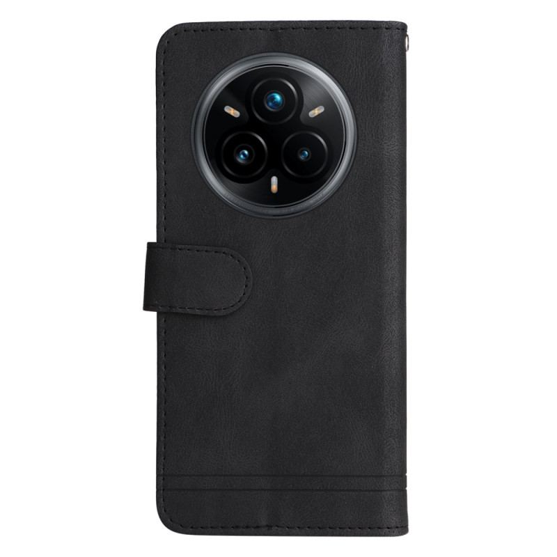 Housse Realme 14 Pro Plus 5G Effet Vintage avec Rivet