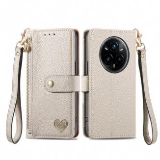 Housse Realme 14 Pro Plus 5G Porte-Monnaie et Protection RFID