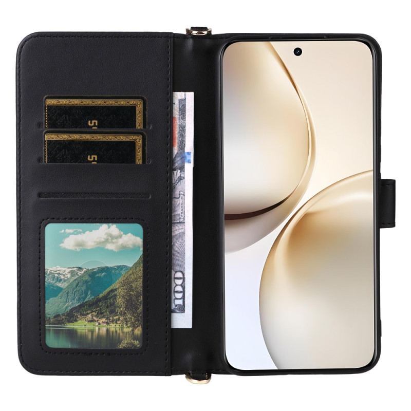 Housse Realme 14 Pro Plus 5G Premium avec Bandoulière et Lanière