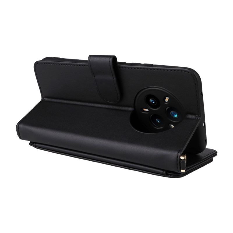 Housse Realme 14 Pro Plus 5G Premium avec Bandoulière et Lanière