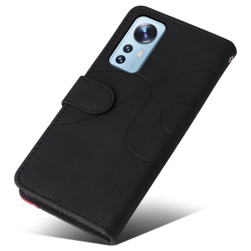 Housse Xiaomi 12 Lite Bicolore à Lanière