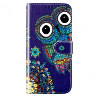 Housse Xiaomi 12 Lite Hibou à Lanière
