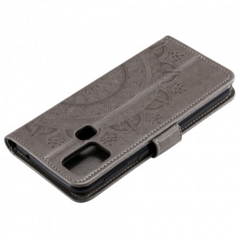 Housse Moto G30 / Moto G10 Mandala Soleil