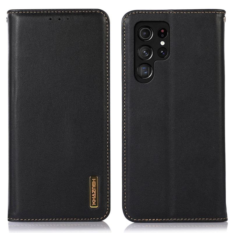 Flip Cover Samsung Galaxy S26 Ultra Cuir KHAZNEH